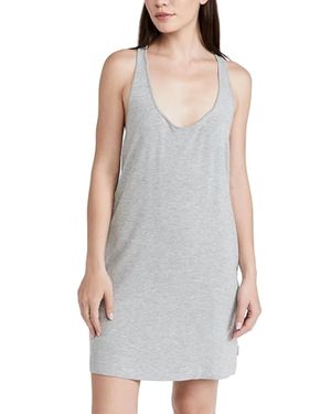 Calvin Klein Pure Rib Nightshirt - Gray