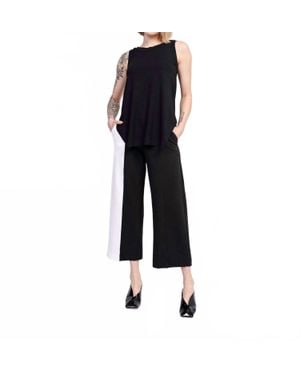 Alembika Essential Cutaway Tank Top - Black