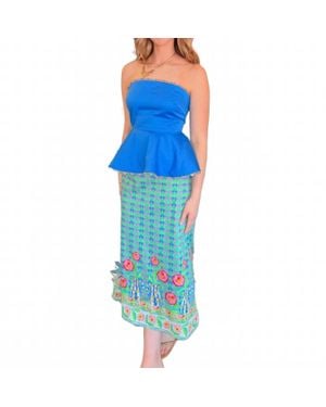 Alden Adair Maggie Skirt - Blue