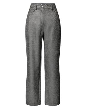 Amy Lynn Ezra Glitter Pants - Gray