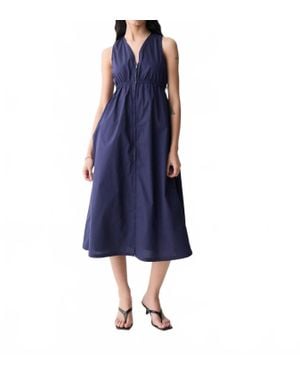 DELUC Rubbens Midi Dress - Blue