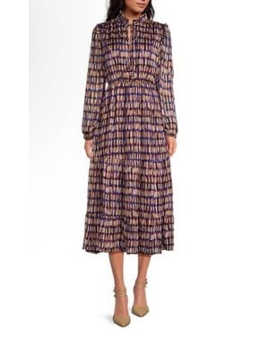 Lost + Wander Anthropologie Boho Maxi Dress - Red