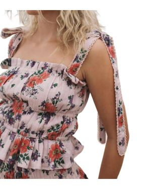 Winston White Marjorie Top - Purple