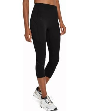 On Shoes Movement 3/4 Tight Leggings - Black