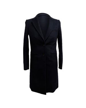 JOSEPH Single-Breasted Coat With Pockets - Black