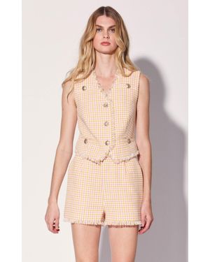 Walter Baker Dana Vest, Gallery Tweed - Natural