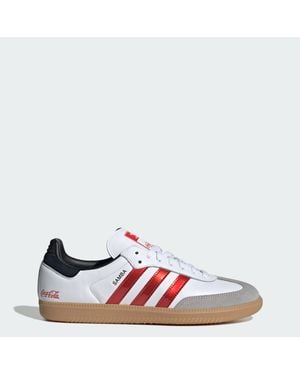 adidas X Coca-Cola Samba Og Shoes - Red