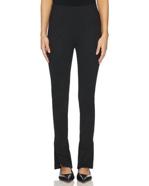 Anine Bing Kylie Slim Straight Pants - Black