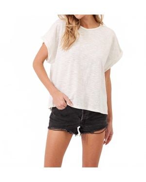 Kylie Paige Madison Top - White