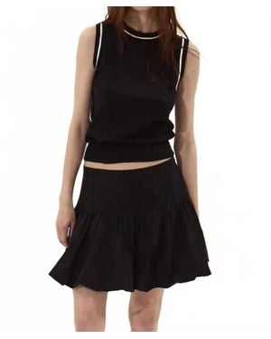 DELUC Parga Mini Skirt - Black