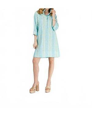 Holly Shae Design Arden Mini Dress - Blue