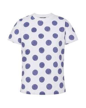 Moschino Playful Polka Dot T-Shirt - Blue