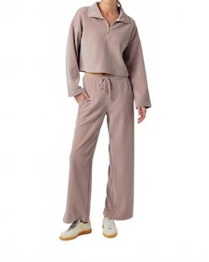 Sundays Edelie Wide Leg Pants - Natural