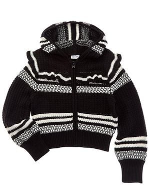 Splendid Ruffle Sweater - Black