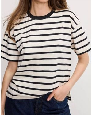 GOOD AMERICAN Cotton Oversized Top - Multicolor