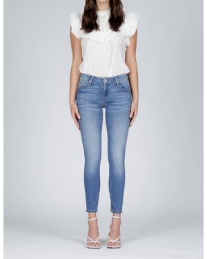 Black Orchid Jude Mid Rise Crop Jean - Blue