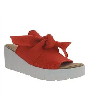 Bernie Mev Fressia Sandal - Red