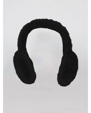 Hat Attack Faux Fur Earmuffs - Black