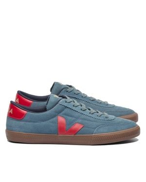 Veja Panenka Suede Low Top Sneakers - Blue