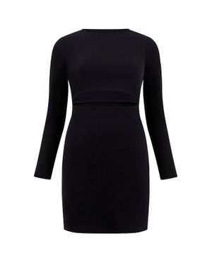 French Connection Rassia Sheryle Cut Out Mini Dress - Black