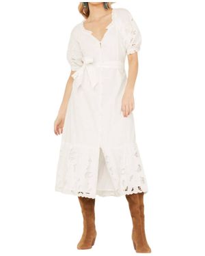 Cleobella Marin Midi Dress - White