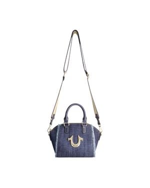 True Religion Horseshoe Pocket Medium Hobo - Blue