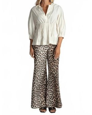 Apiece Apart Rocco Pleat Top - White