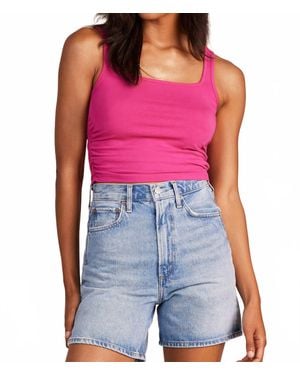 Bobi Shirred Side Top