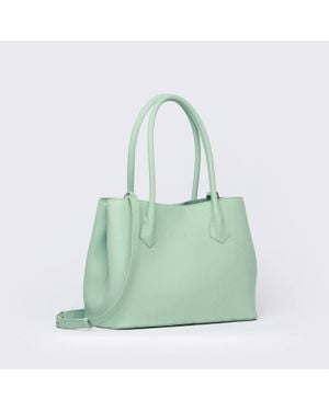 Mesh Katie Tote Bag - Green