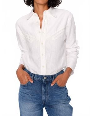 DL1961 Lisette Shirt - White
