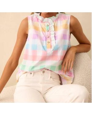 PROSPERINE® Soiree Tennysonn Sleeveless Top - Pink