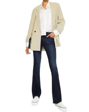 Kancan Annie Low Rise Bootcut Jeans - White