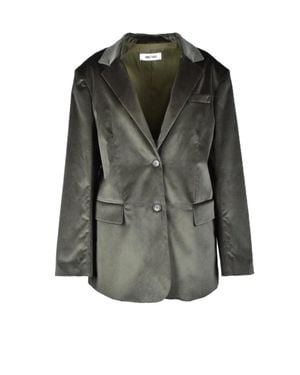 ANNIE PARIS Deep Velvet Jacket - Gray