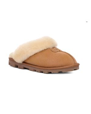 UGG Coquette Flat Slippers - Brown