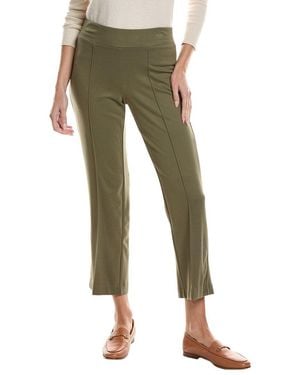 Jones New York Petite Pull-On Pintuck Trouser - Green