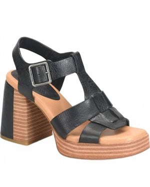 Kork-Ease Macey Platform Sandal - Black