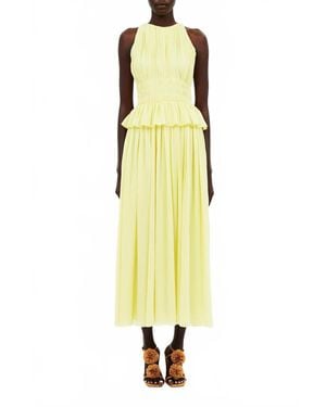 Ulla Johnson Adeline Midi Dress - Yellow