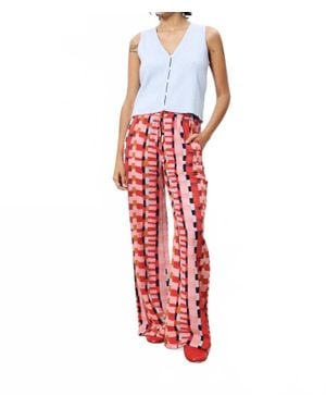 FRNCH Clemencia Spatule Pants - Red