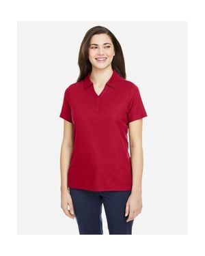 CORE365 Fusion Chromasoft Pique Polo - Red
