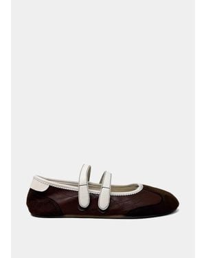 Shu Shop Salome Mary Jane Flat - White