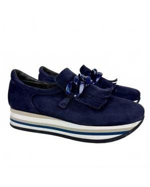 Softwaves Adaya Platform Shoes - Blue