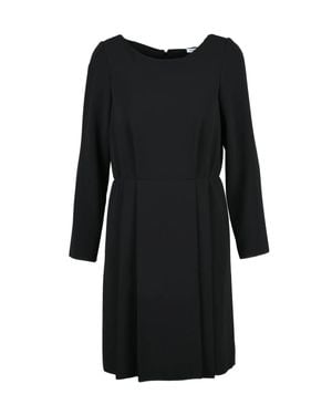 Aspesi Triacetate-Blend Zip Short Dress - Black