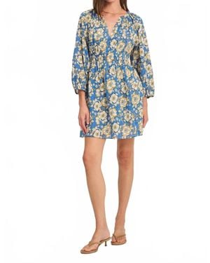 Velvet By Graham & Spencer Sandrine Mini Dress - Blue