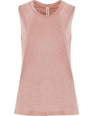 Next Level Festival Muscle Tank - Pink