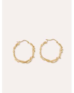 COMPLETEDWORKS Chance Encounter Vermeil Wire Earrings - Natural