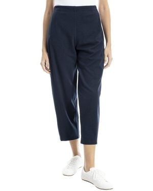 Max Studio Barrel Leg Pant - Blue