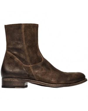 To Boot New York Belvedere Side Zip Boot - Brown