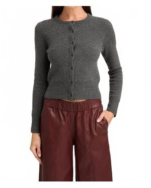 SPRWMN Cashmere Baby Cardigan - Gray