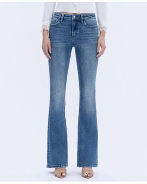 LOVERVET High Rise Bootcut Jeans - Blue