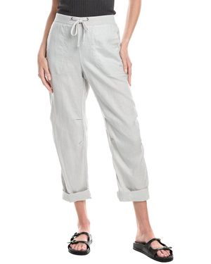 James Perse Linen Utility Pant - Gray